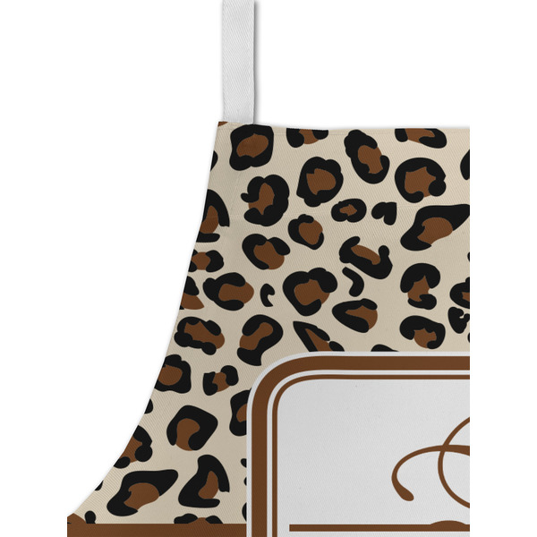 Leopard Print Kid's Aprons - Detail