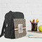 Leopard Print Kid's Backpack - Lifestyle