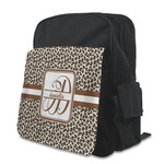 Leopard Print Preschool Backpack (Personalized)