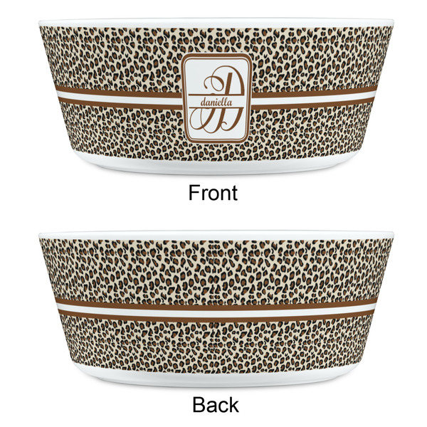 Leopard Print Kids Bowls - APPROVAL