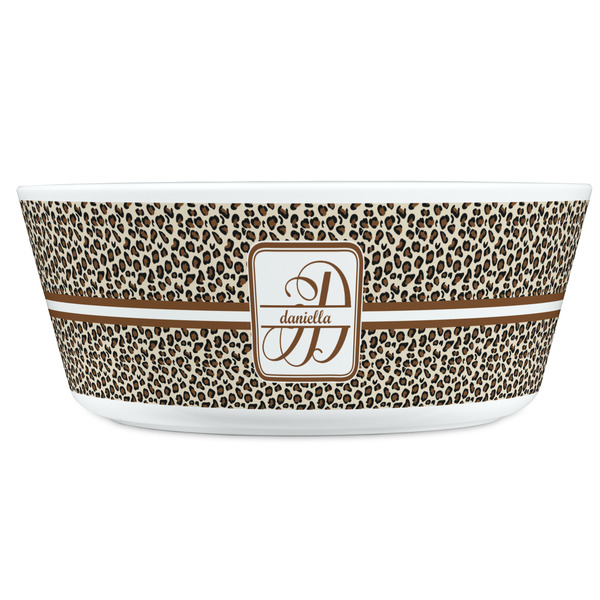 Leopard Print Kids Bowls - FRONT