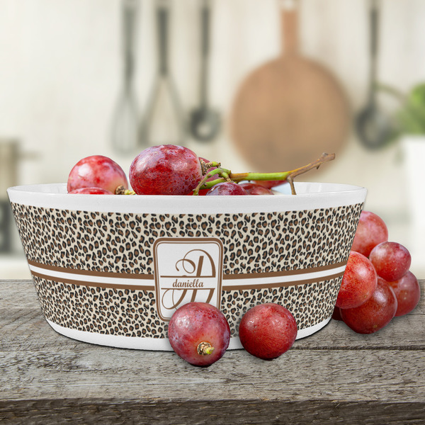 Leopard Print Kids Bowls - LIFESTYLE