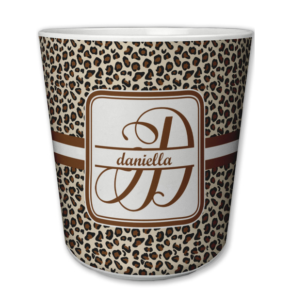 Custom Leopard Print Plastic Tumbler 6oz (Personalized)