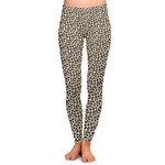 Leopard Print Ladies Leggings - Extra Large