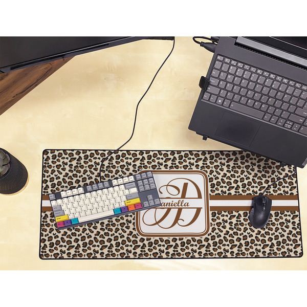Leopard Print Large Gaming Mats - LIFESTYLE