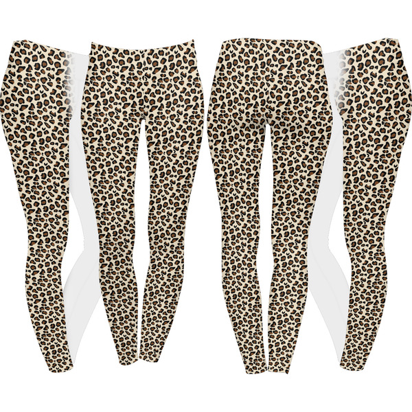 Leopard Print Leggings Turn Around - Apvl