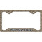 Leopard Print License Plate Frame - Style C