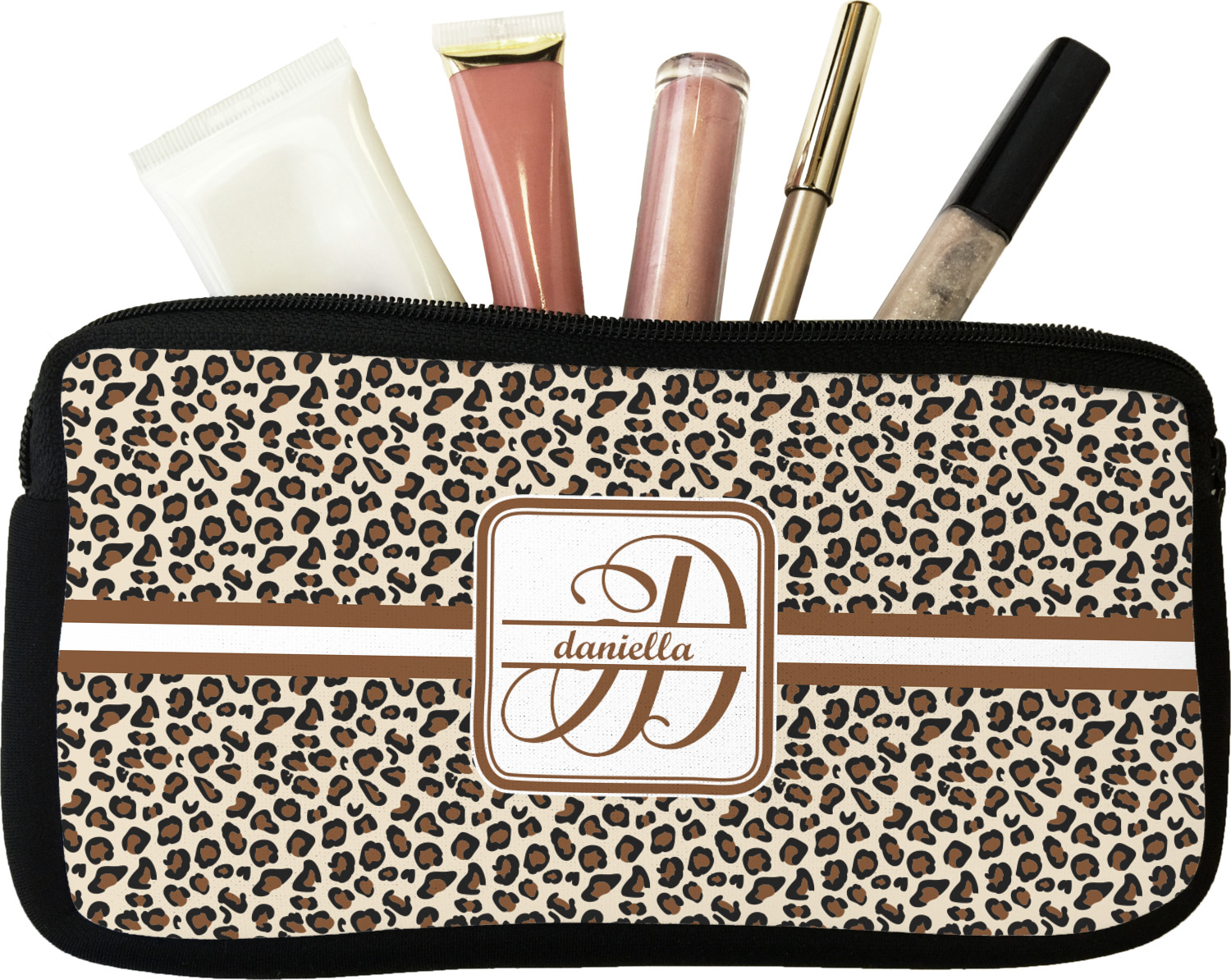 Leopard Print Cosmetic Case