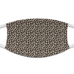 Leopard Print Cloth Face Mask (T-Shirt Fabric)