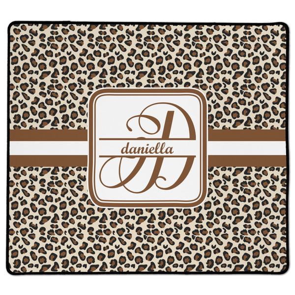 Custom Leopard Print XL Gaming Mouse Pad - 18" x 16" (Personalized)