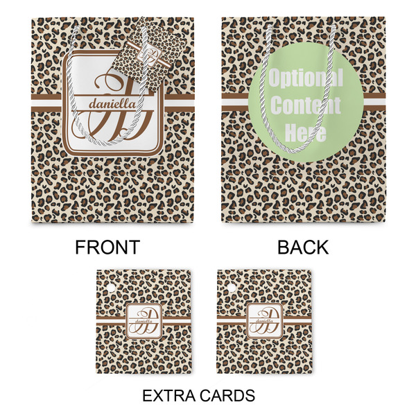 Leopard Print Medium Gift Bag - Approval