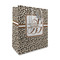 Leopard Print Medium Gift Bag (Personalized)