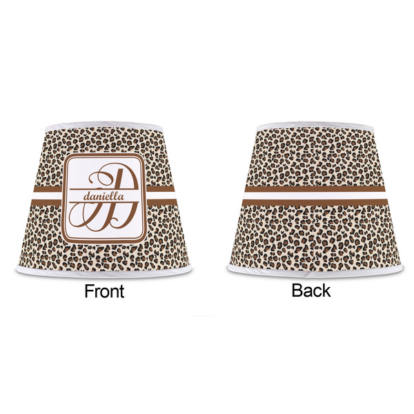 Leopard Print Poly Film Empire Lampshade - Approval