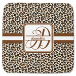 Leopard Print Memory Foam Bath Mat - 48"x48" (Personalized)