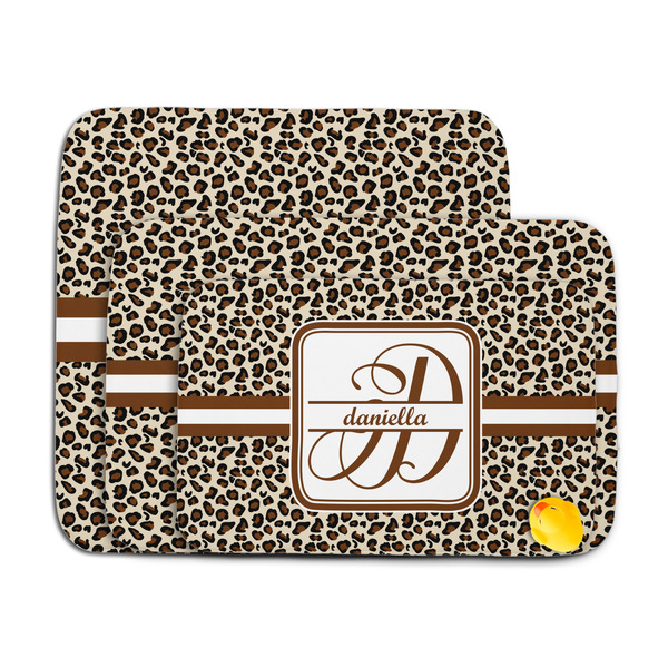 Leopard Print Memory Foam Bath Mat - MAIN PARENT