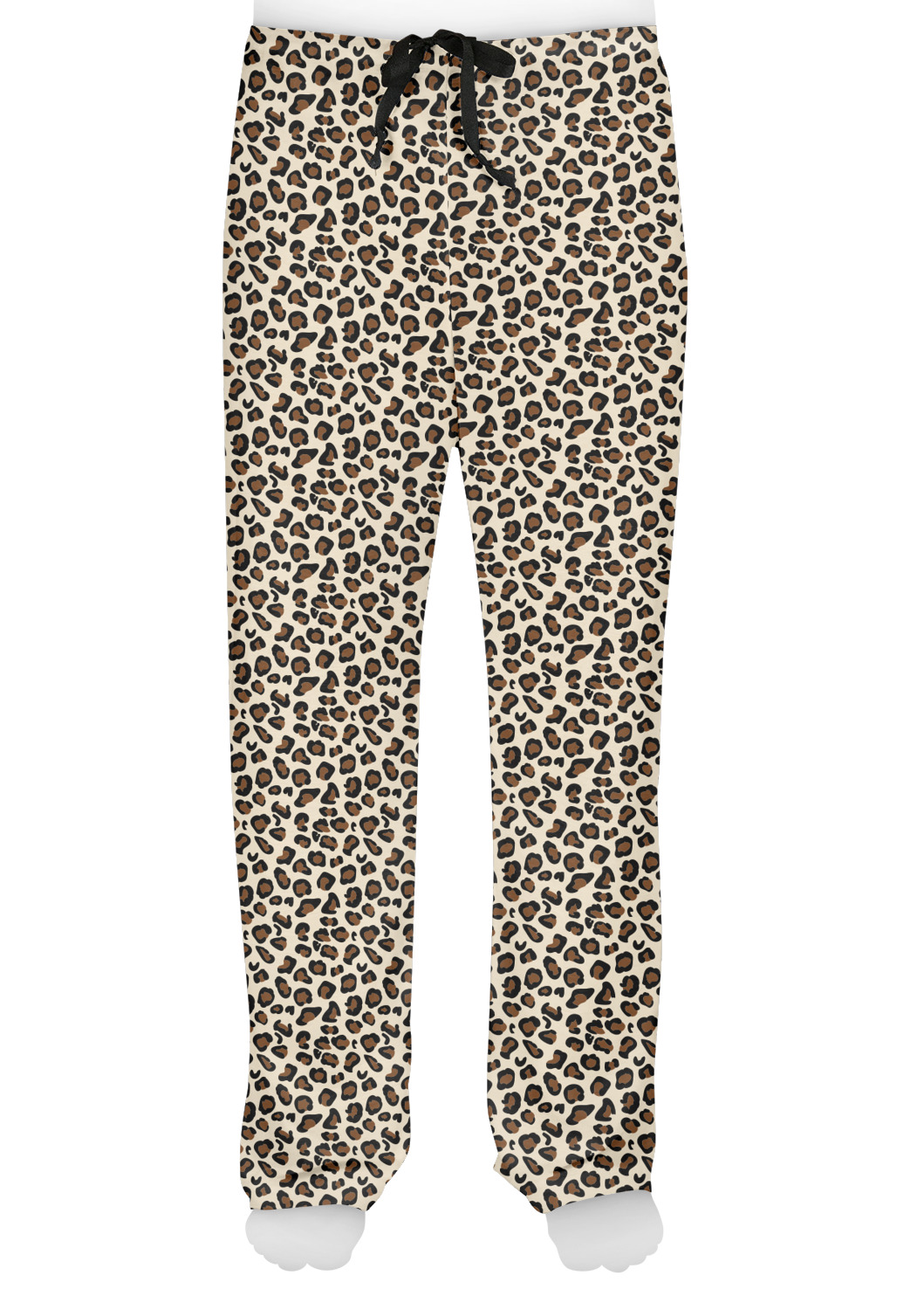 Leopard Print Mens Pajama Pants 2XL (Personalized) YouCustomizeIt