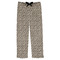 Leopard Print Mens Pajama Pants - Flat