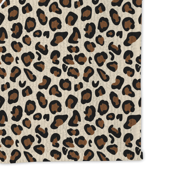 Leopard Print Microfiber Dish Rag - DETAIL