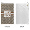 Leopard Print Microfiber Golf Towels - Small - APPROVAL