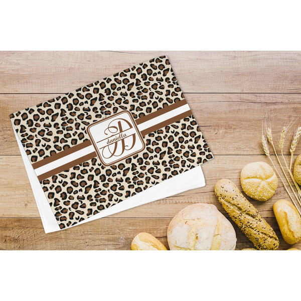 Leopard Print Microfiber Kitchen Towel - LIFESTYLE
