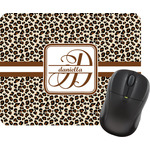 Leopard Print Rectangular Mouse Pad (Personalized)