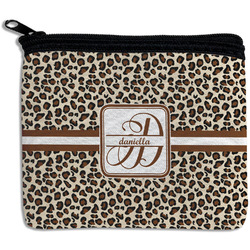 Leopard Print Rectangular Coin Purse (Personalized)