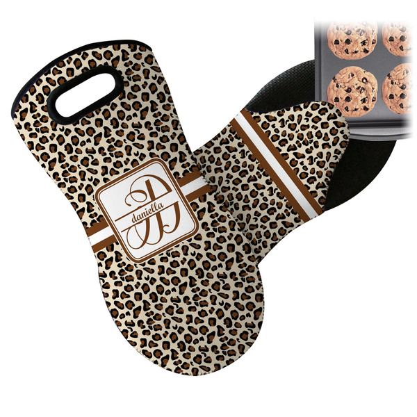 Leopard Print Neoprene Oven Mitt