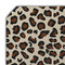 Leopard Print Octagon Placemat - Single front (DETAIL)