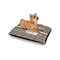 Leopard Print Outdoor Dog Beds - Small - IN CONTEXT