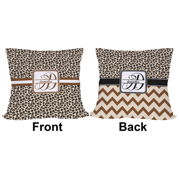 Leopard Print Outdoor Pillow - 16x16