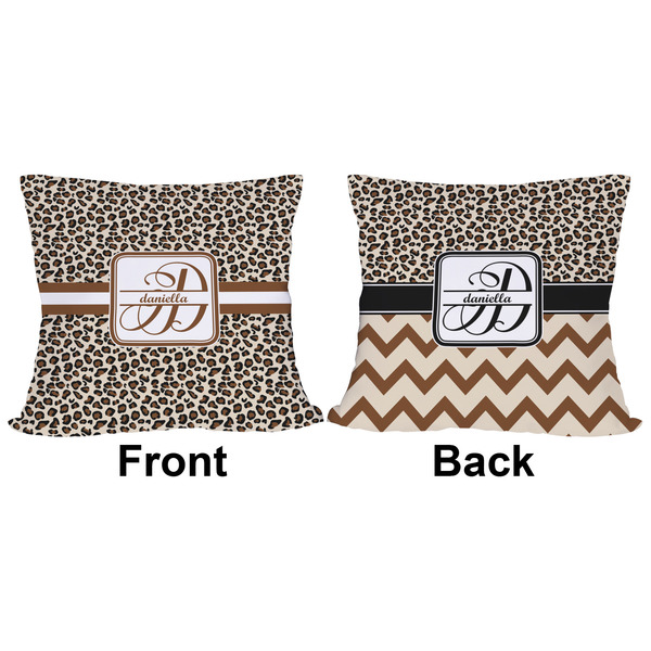 Leopard Print Outdoor Pillow - 18x18