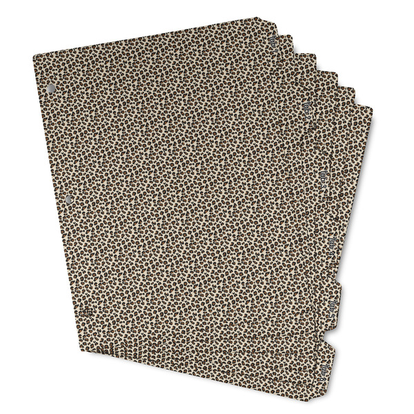 Leopard Print Page Dividers - Set of 6 - Main/Front