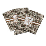 Leopard Print Party Cup Sleeve (Personalized)