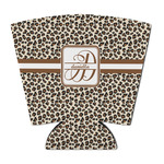 Leopard Print Party Cup Sleeve - with Bottom (Personalized)