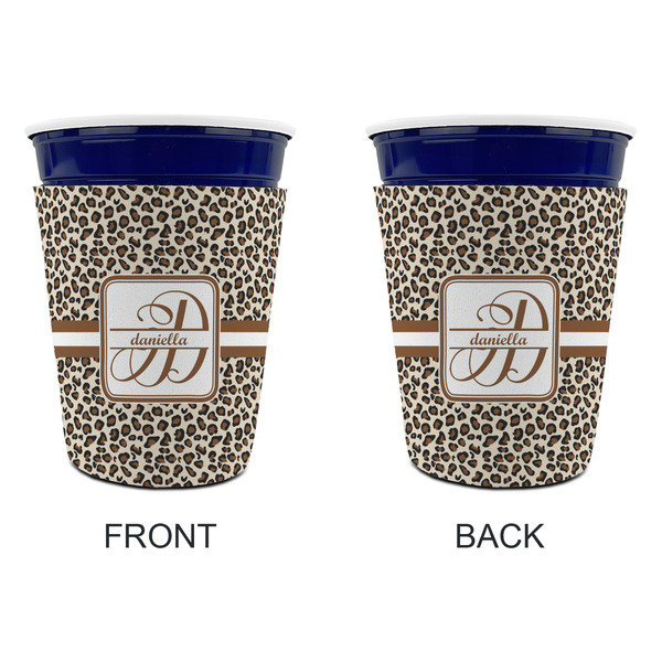 Leopard Print Party Cup Sleeves - without bottom - Approval