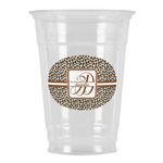 Leopard Print Party Cups - 16oz (Personalized)