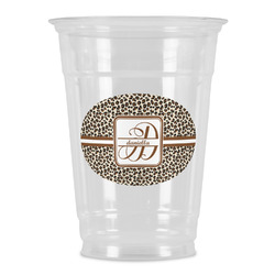 Leopard Print Party Cups - 16oz (Personalized)