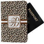Leopard Print Passport Holder - Fabric (Personalized)