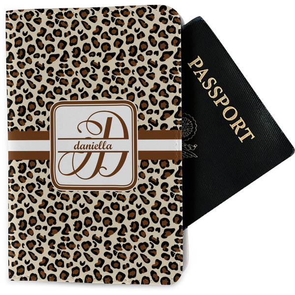 Custom Leopard Print Passport Holder - Fabric (Personalized)