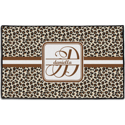 Leopard Print Door Mat - 60"x36" (Personalized)