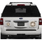Leopard Print Personalized Car Magnets on Ford Explorer