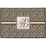 Leopard Print Door Mat - 36"x24" (Personalized)