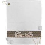 Leopard Print Golf Bag Towel (Personalized)
