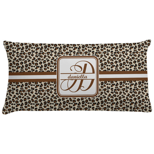 Custom Leopard Print Pillow Case - King (Personalized)