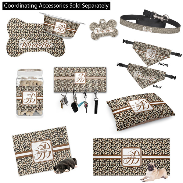 Leopard Print Customized Pet Accessories