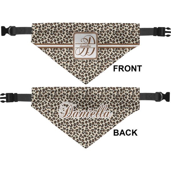 Leopard Print Pet Bandana Approval