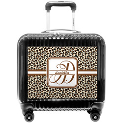 Leopard Print Pilot / Flight Suitcase (Personalized)