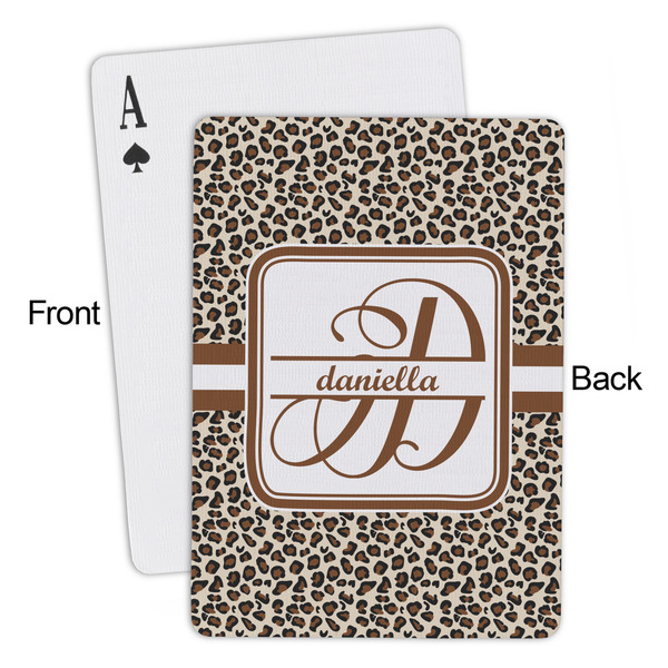 Leopard Print Playing Cards - Approval