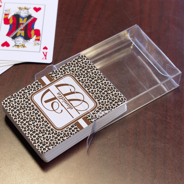 Leopard Print Playing Cards - In Package