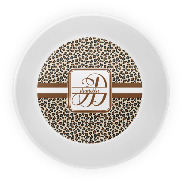Leopard Print Melamine Bowl - Center